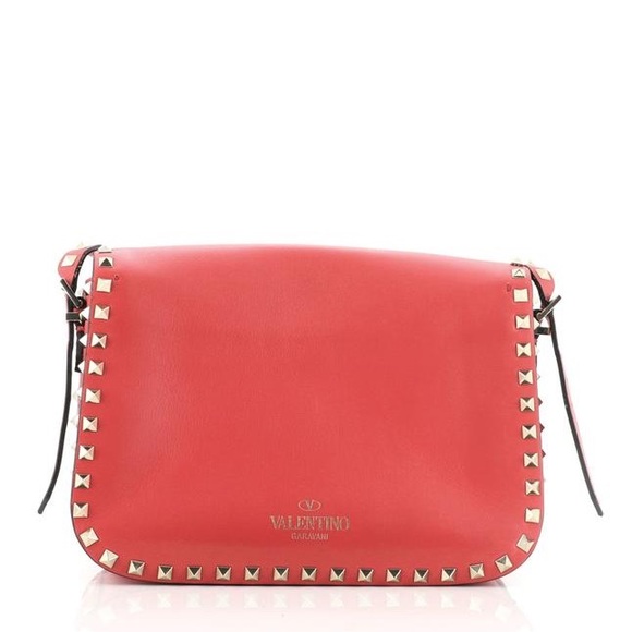 Valentino Rockstud Flip Lock Flap Medium Bag - Picture 2 of 5